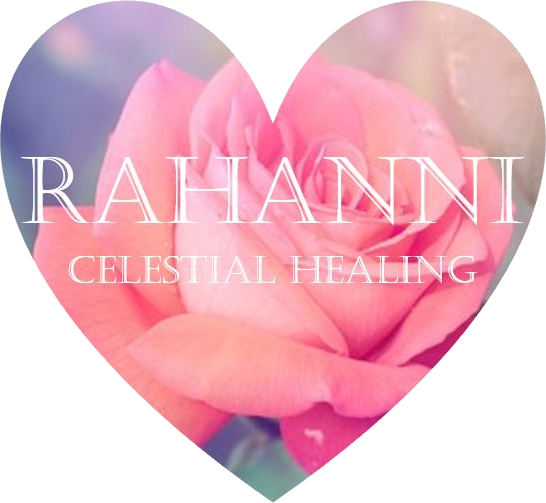 Rahanni Celestial Healing, a heart containing a pink rose